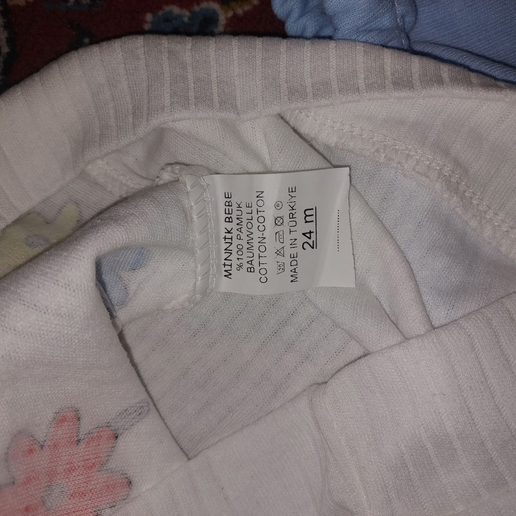 ست سویشرت آستین بلند و شلوار راحتی نوزادی مینیک ببه مدل 10124