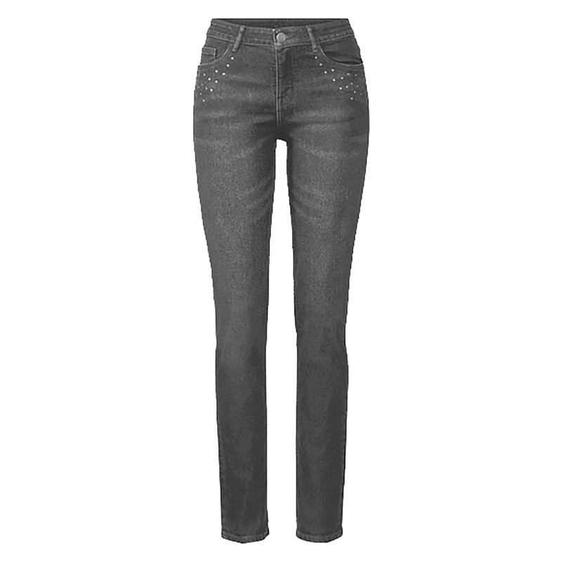 شلوار جین زنانه اسمارا مدل slim fit IAN317708-1901